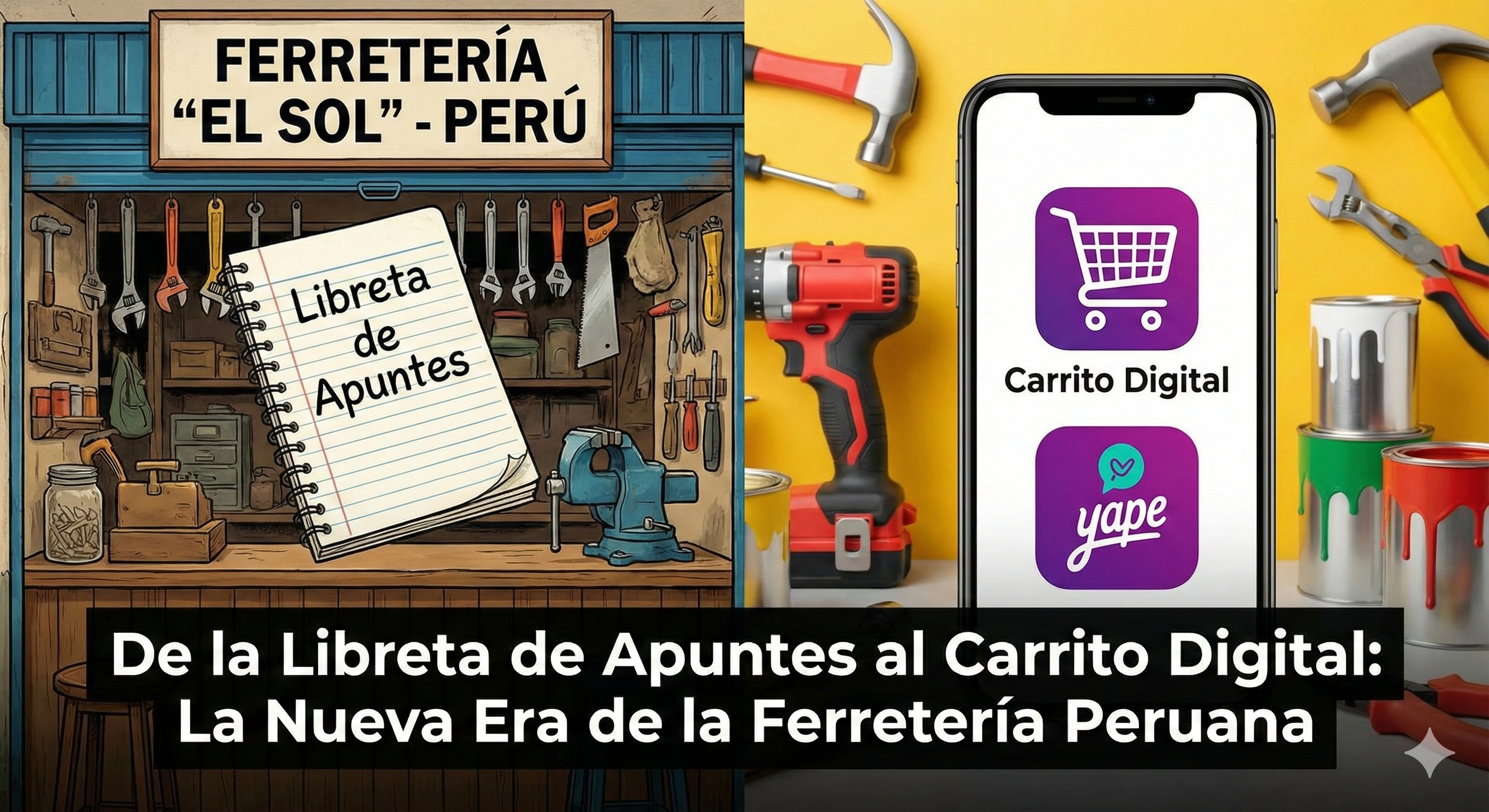 De la Libreta de Apuntes al Carrito Digital: La Nueva Era de la Ferretería Peruana