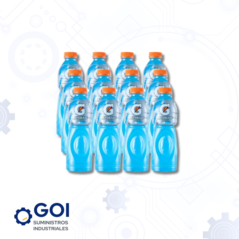 Bebida rehidratante 500ml Pack x12unid.  GATORADE