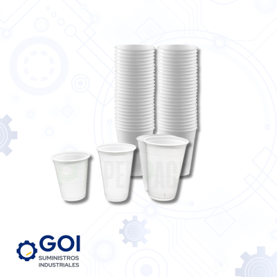 Vasos blancos PAMOLSA x25unid  (8-12onz)